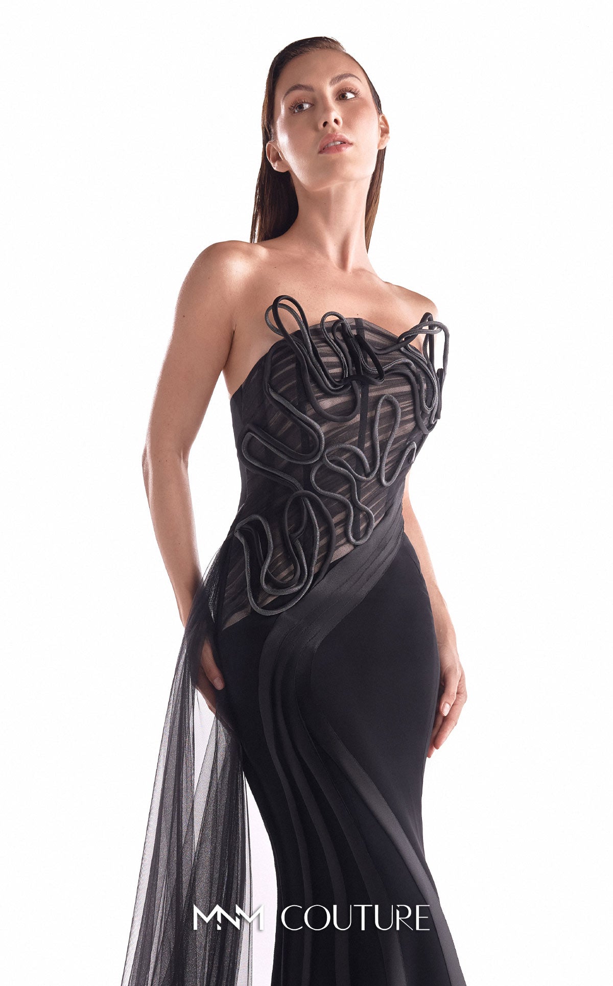 MNM Couture G2116 Strapless Mermaid Evening Gown – Mydressline