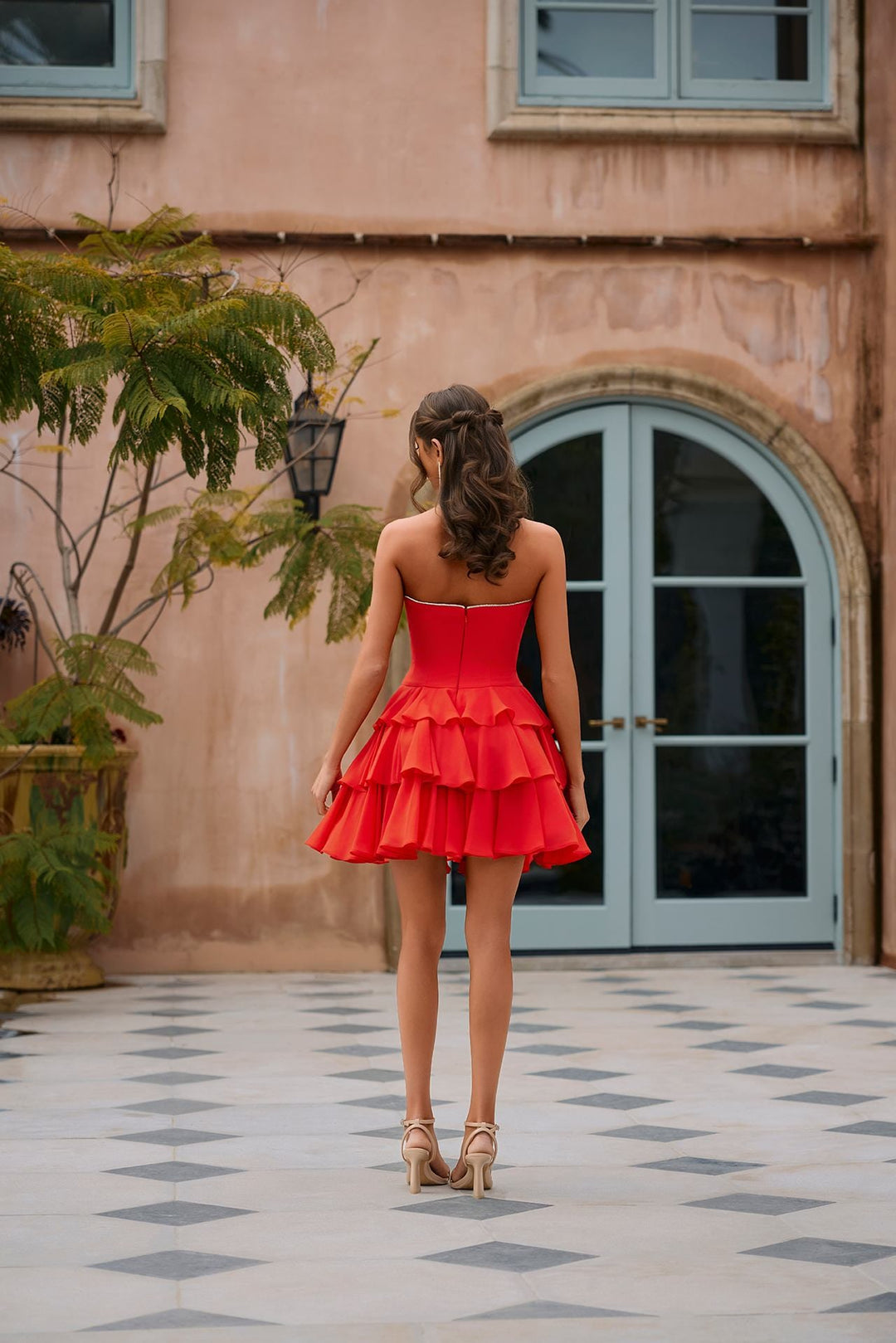 Portia & Scarlett XO202 Satin Cocktail Dress – Mydressline