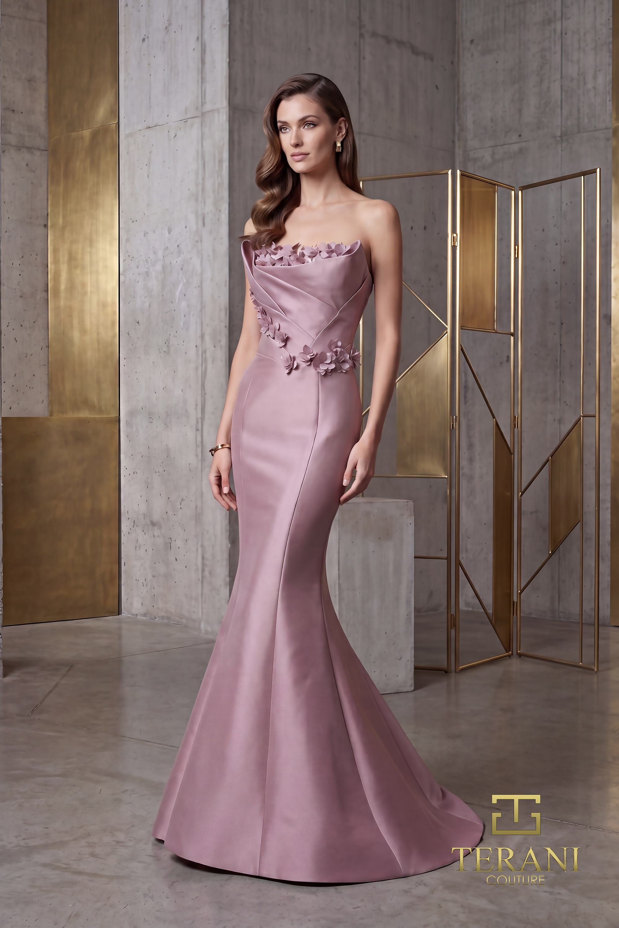 Terani Couture 262E7072 Off-Shoulder Evening Gown – Mydressline