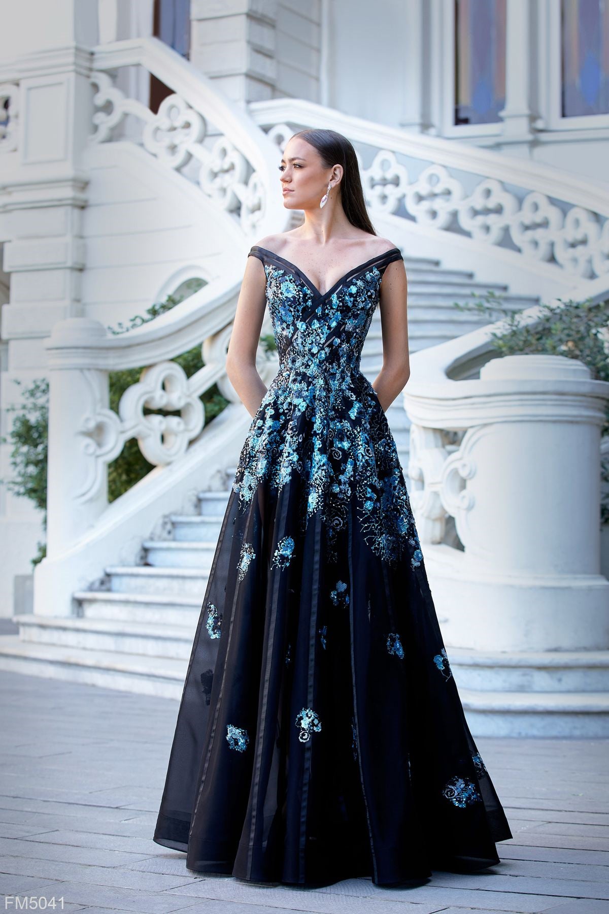 Azzure Couture FM5041 - Mydressline