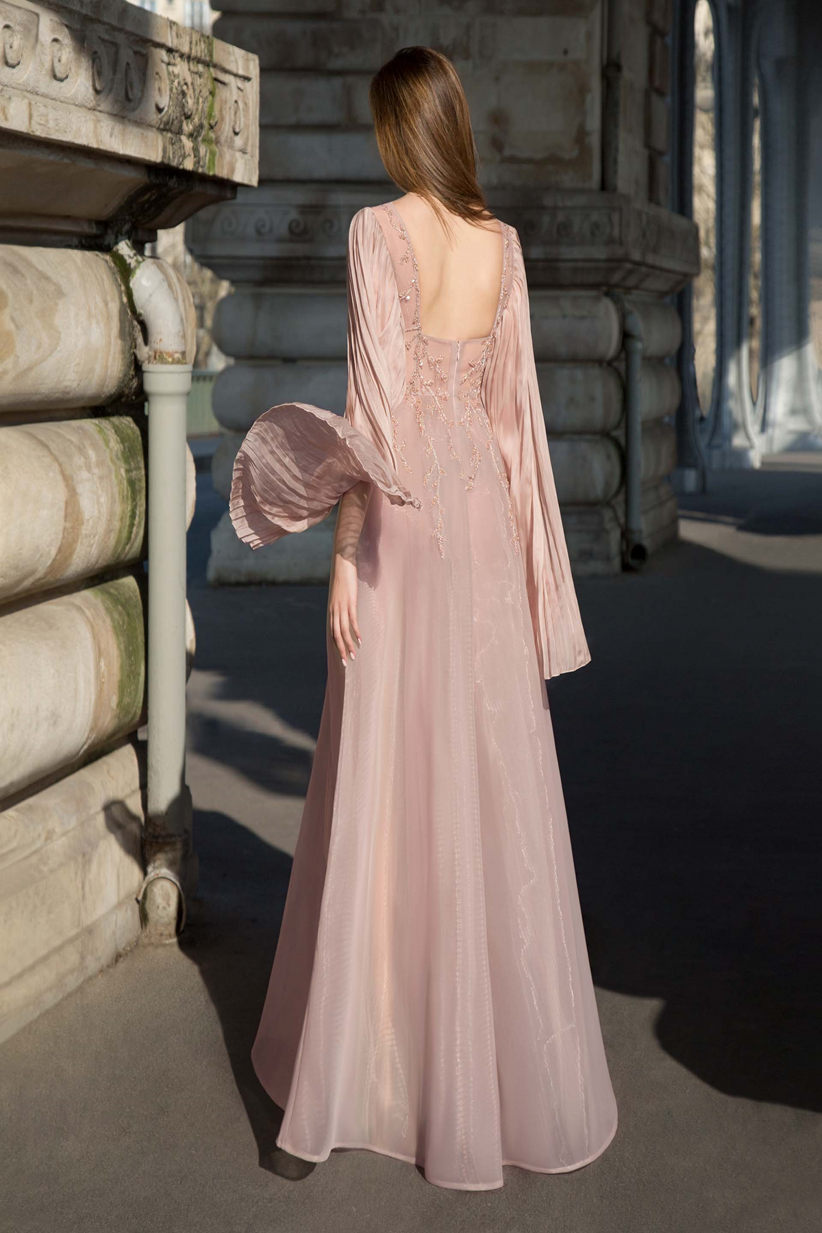 Chrystelle Atallah CLAUDINE Gown: Elegant A-Shape Hand-Worked Design ...