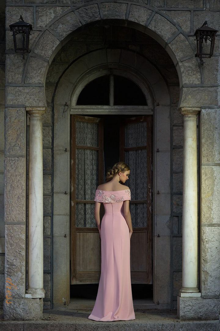 Chrystelle Atallah Leaf L010 - Mydressline