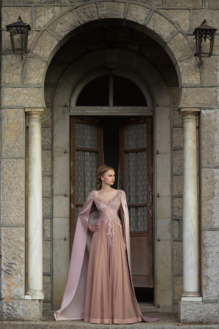 Chrystelle Atallah Leaf L012 - Mydressline