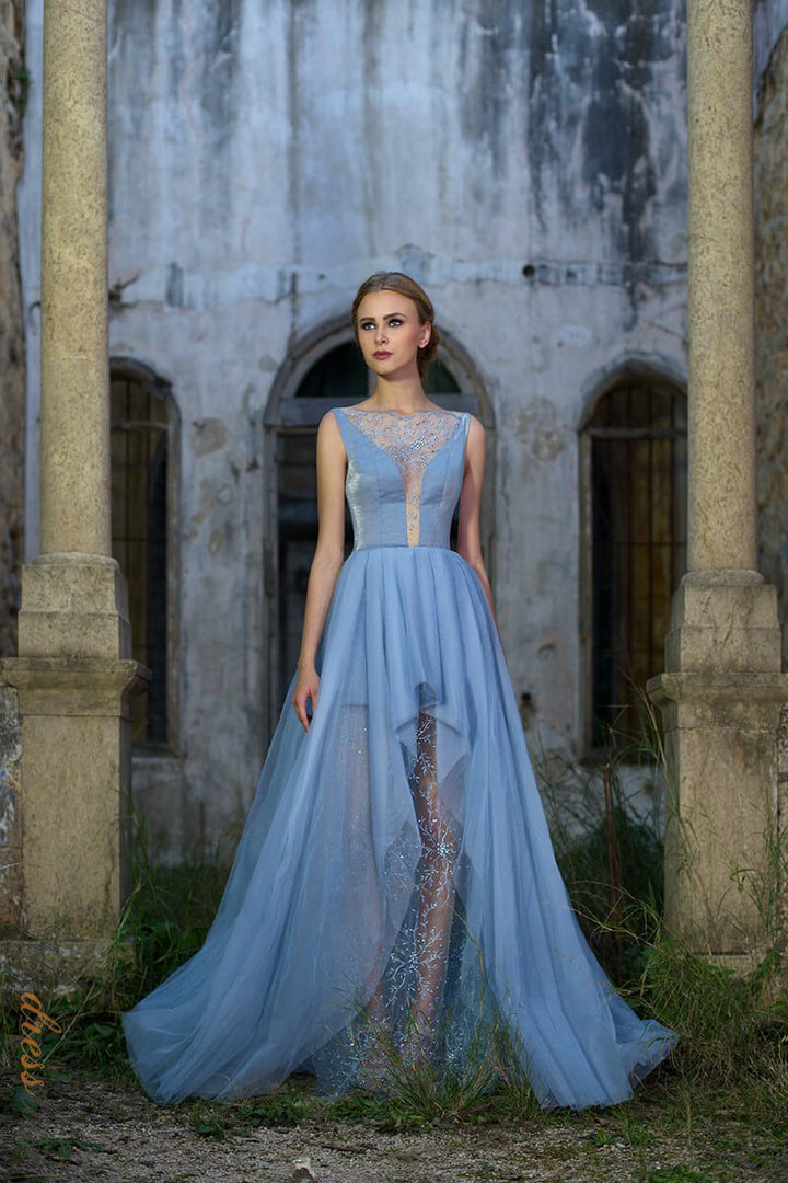 Chrystelle Atallah Leaf L014 - Mydressline