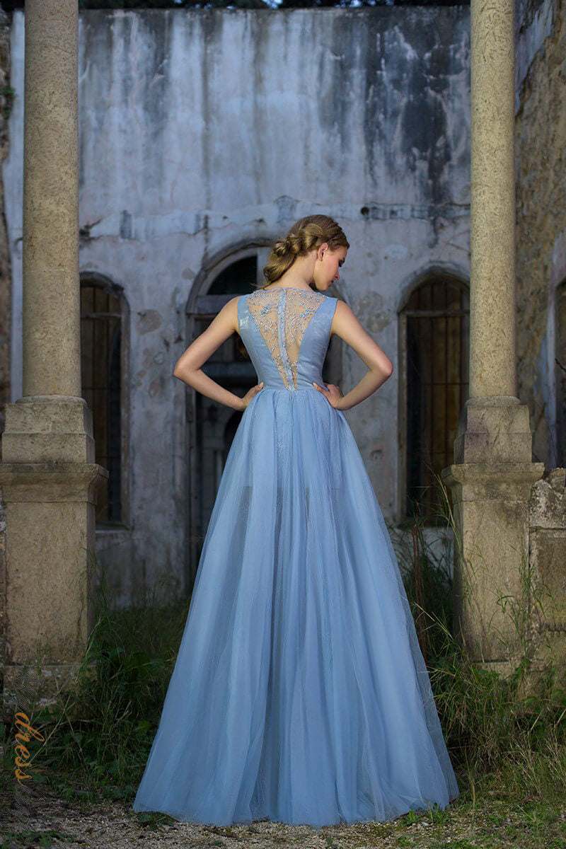 Chrystelle Atallah Leaf L014 - Mydressline