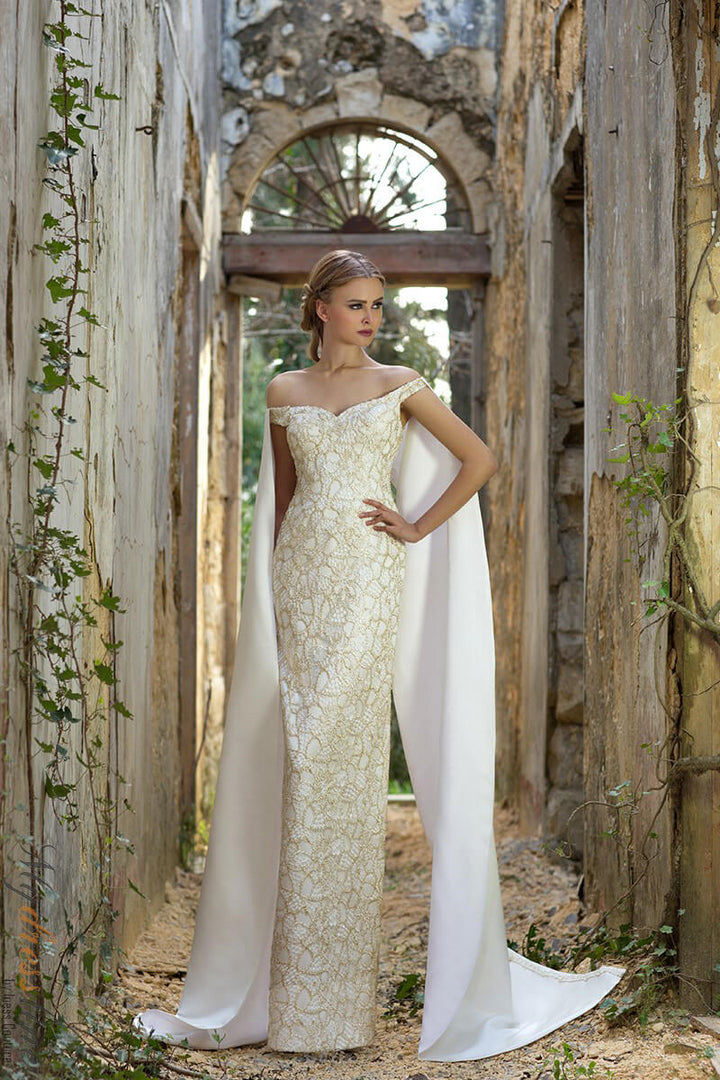 Chrystelle Atallah Leaf L03 - Mydressline