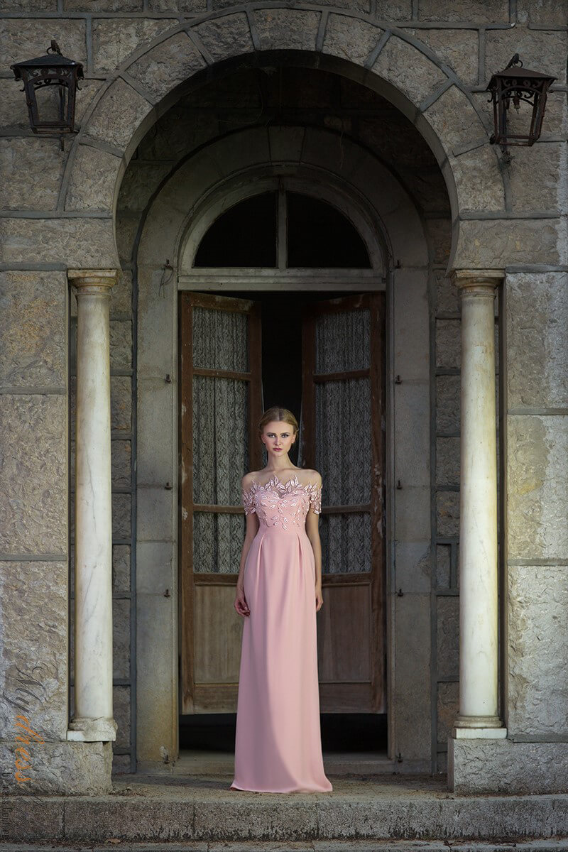 Chrystelle Atallah Leaf L09 Dress - تصميم أنيق A -Line – Mydressline
