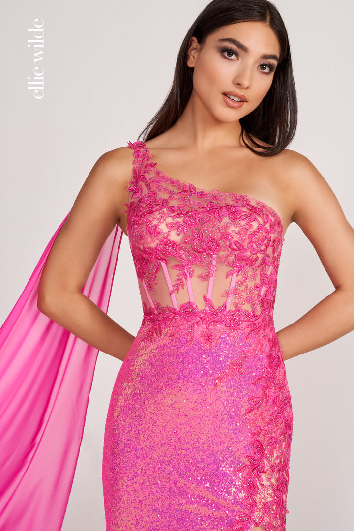 Ellie Wilde EW34020 - Mydressline