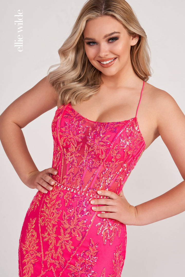 Ellie Wilde EW34023 - Mydressline