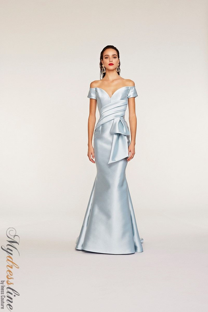 Frascara 4210 Ruched Mikado Gown Sweetheart Neckline Evening Dress Mydressline Frascara 4210 Ruched Mikado Gown Sweetheart Neckline Evening Dress Mydressline
