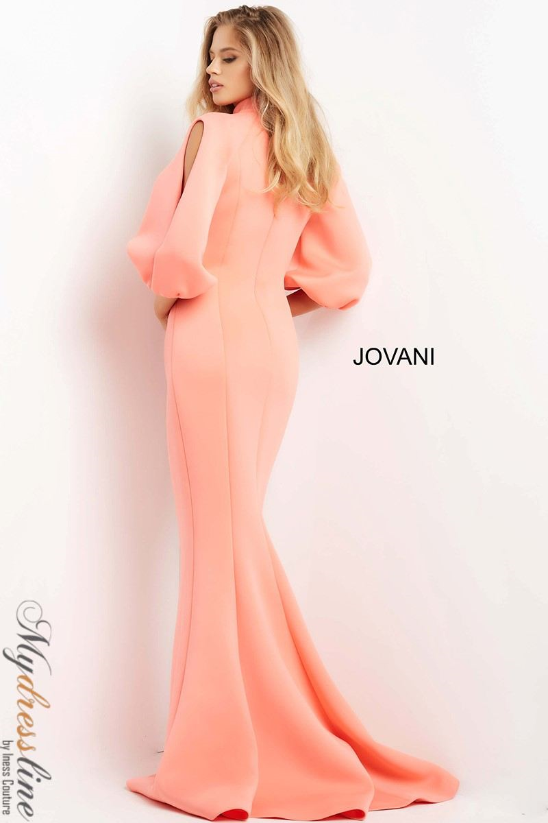 Jovani 04347 Mermaid Evening Gown with Cold Shoulders – Mydressline