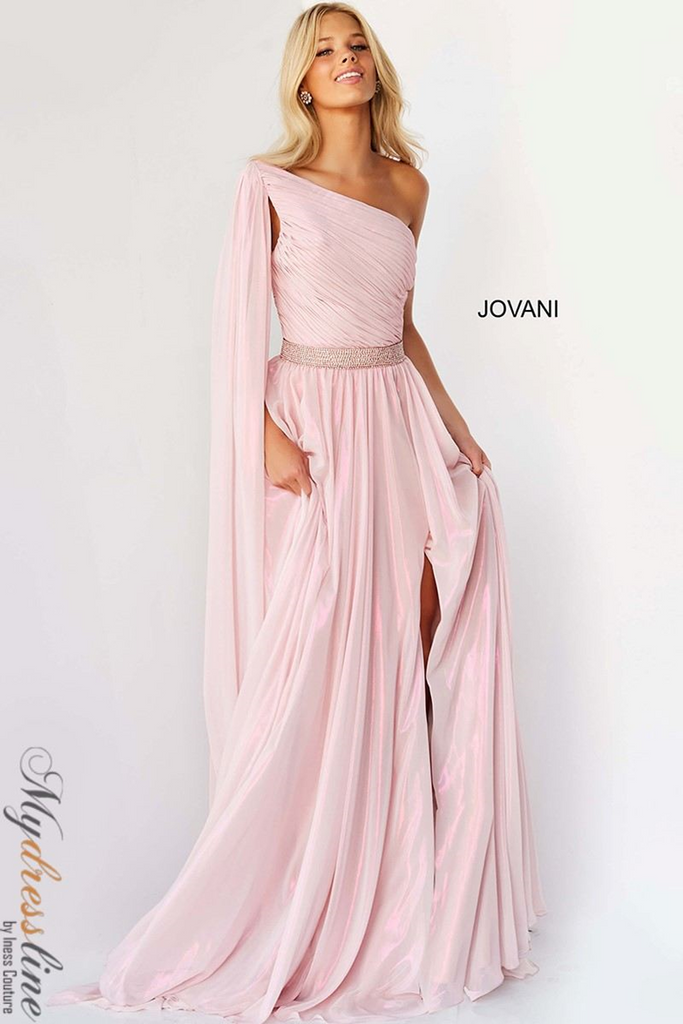 Jovani 07248 Elegant One-Shoulder Dress – Mydressline