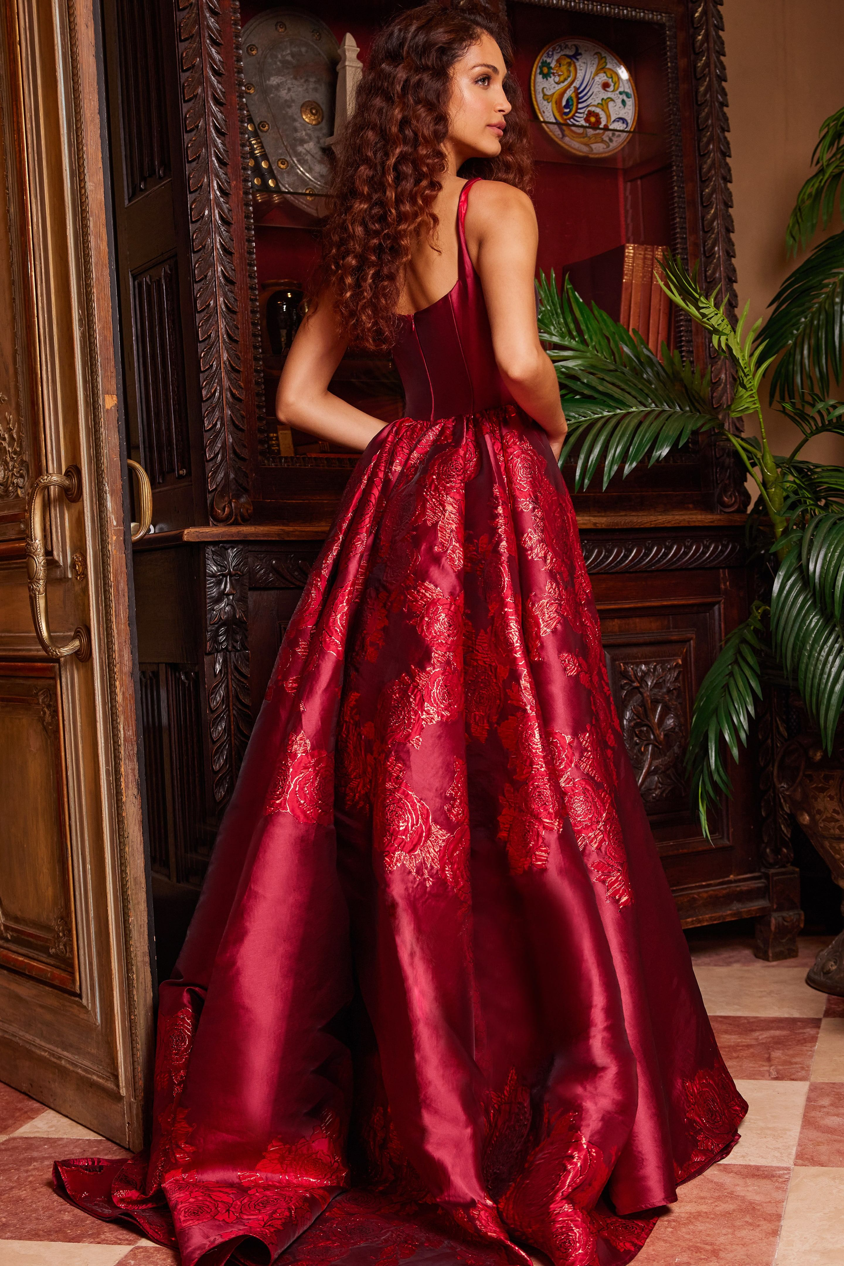 Jovani 07441 Elegant Embroidered Evening Gown – Mydressline