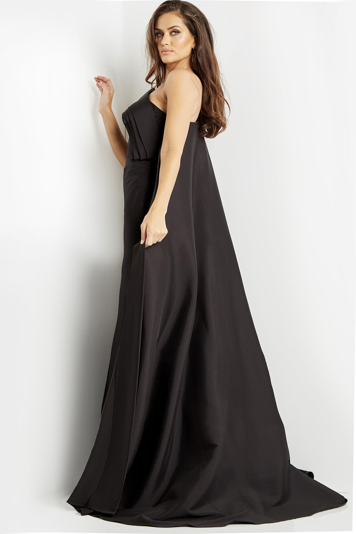 Jovani 09203 Satin Mermaid Evening Gown – Mydressline