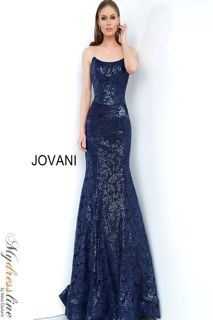 Jovani navy outlet