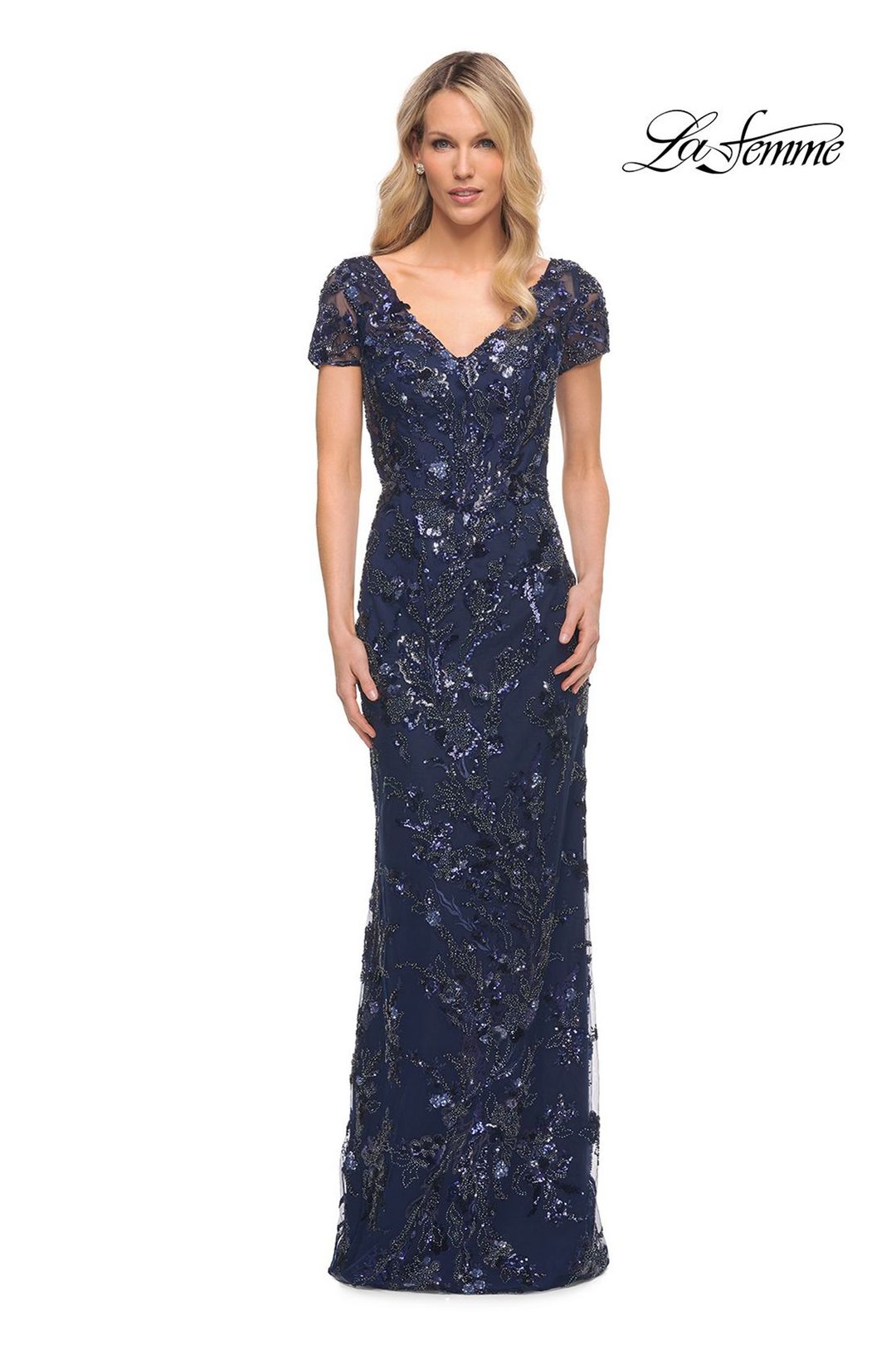 La Femme 30375 Prom Dress - Navy | NewYorkDress La Femme 30375 Prom Dress - Navy | NewYorkDress