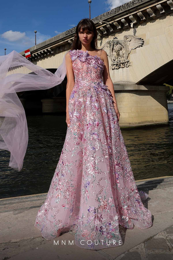 MNM Couture K4020 A-Line Gown with Sequins – Mydressline