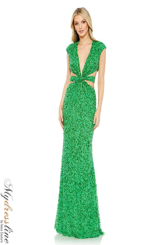 Mac Duggal 10919 Sequin Column Dress for Glam Events Mydressline Mac Duggal 10919 Sequin Column Dress for Glam Events Mydressline