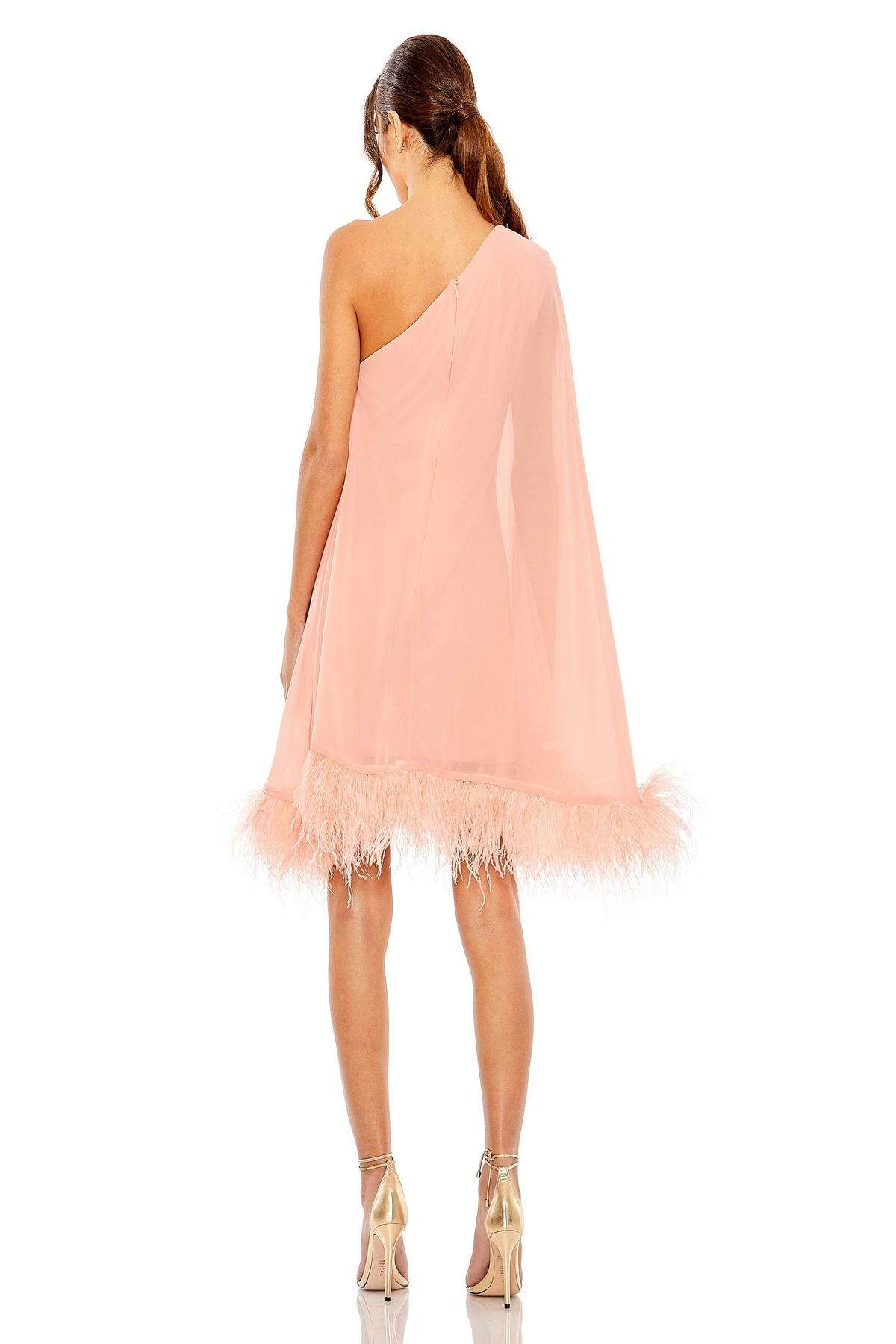 Mac Duggal 11623 Chiffon Gown with Kimono Sleeve – Mydressline