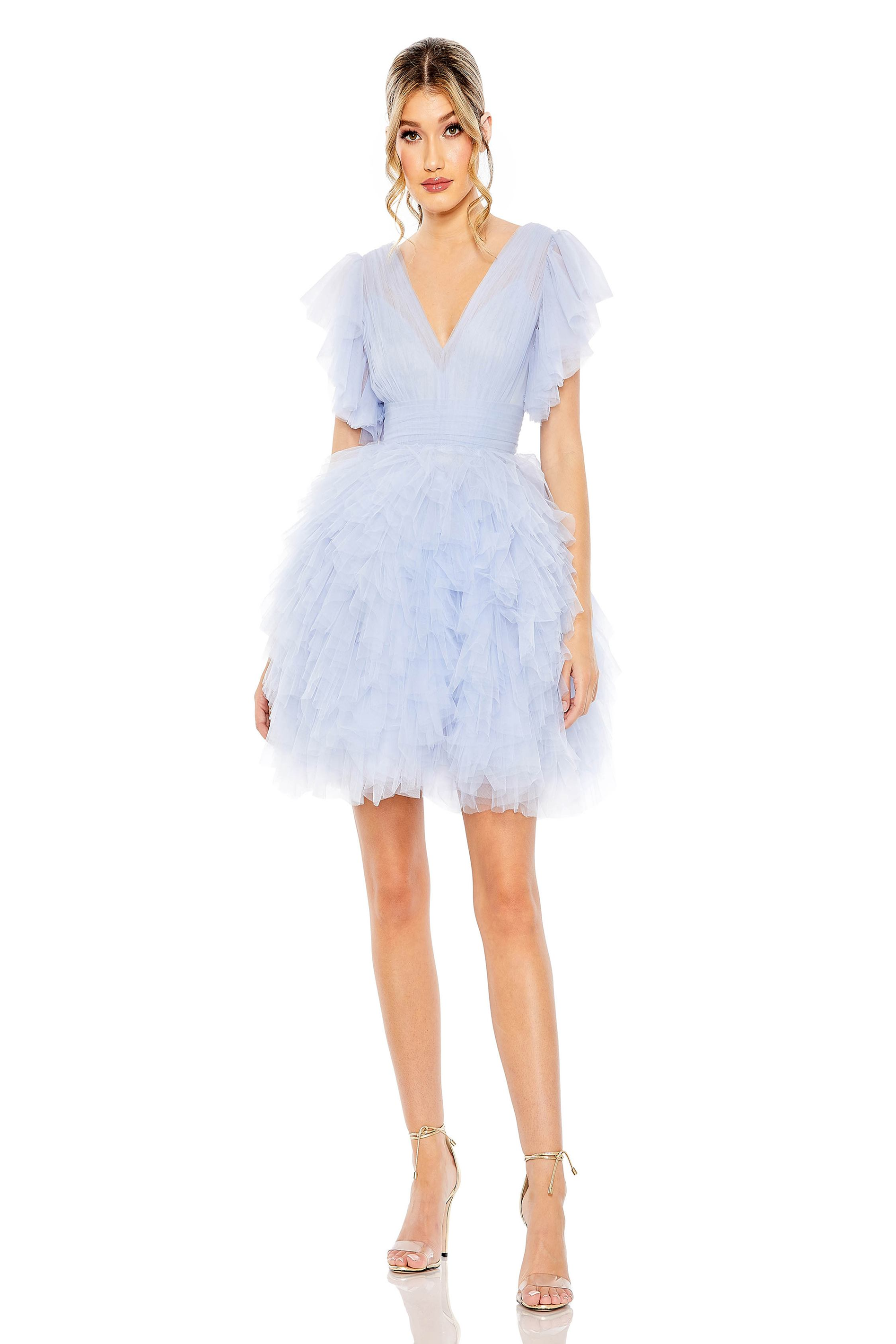 maggy*naggy magdoll マグドール 新品未使用 Mac Duggal 20505 A-Line Tulle Mini Dress for You – Mydressline