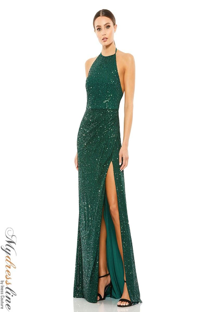 Mac Duggal 26622: Dazzling Halter Evening Gown Mydressline Mac Duggal 26622: Dazzling Halter Evening Gown Mydressline