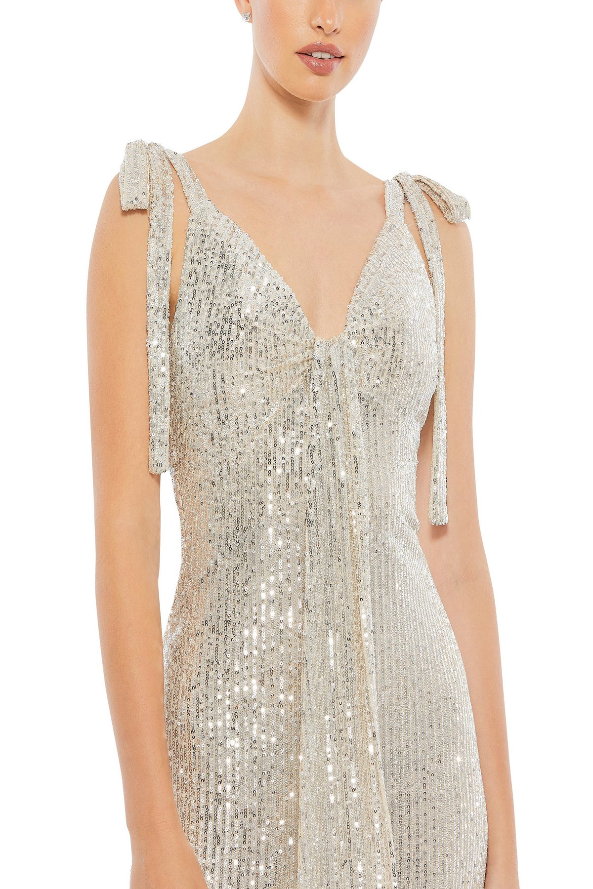 Mac Duggal 26693 Sequin Gown: Allure & Elegance Combined