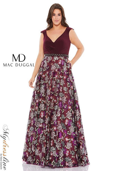 Mac Duggal 67764F - Mydressline