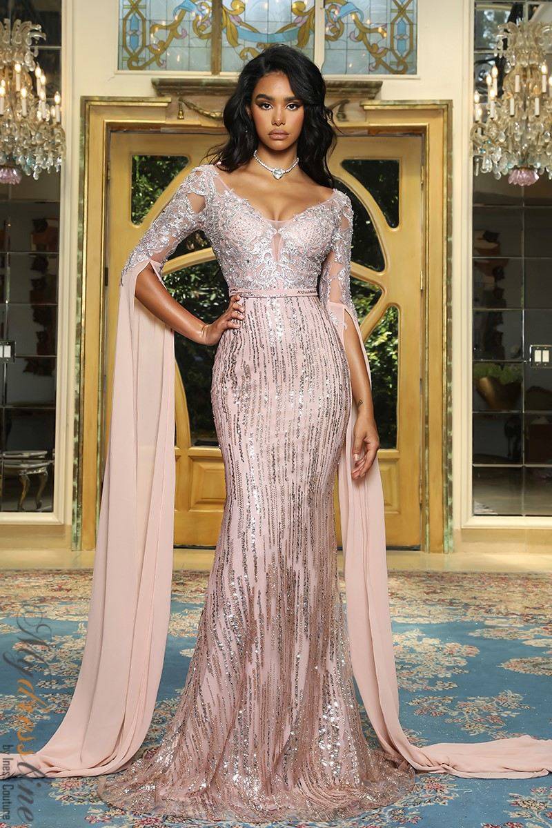 Portia & Scarlett PS22168 Lace Mermaid Evening Dress – Mydressline