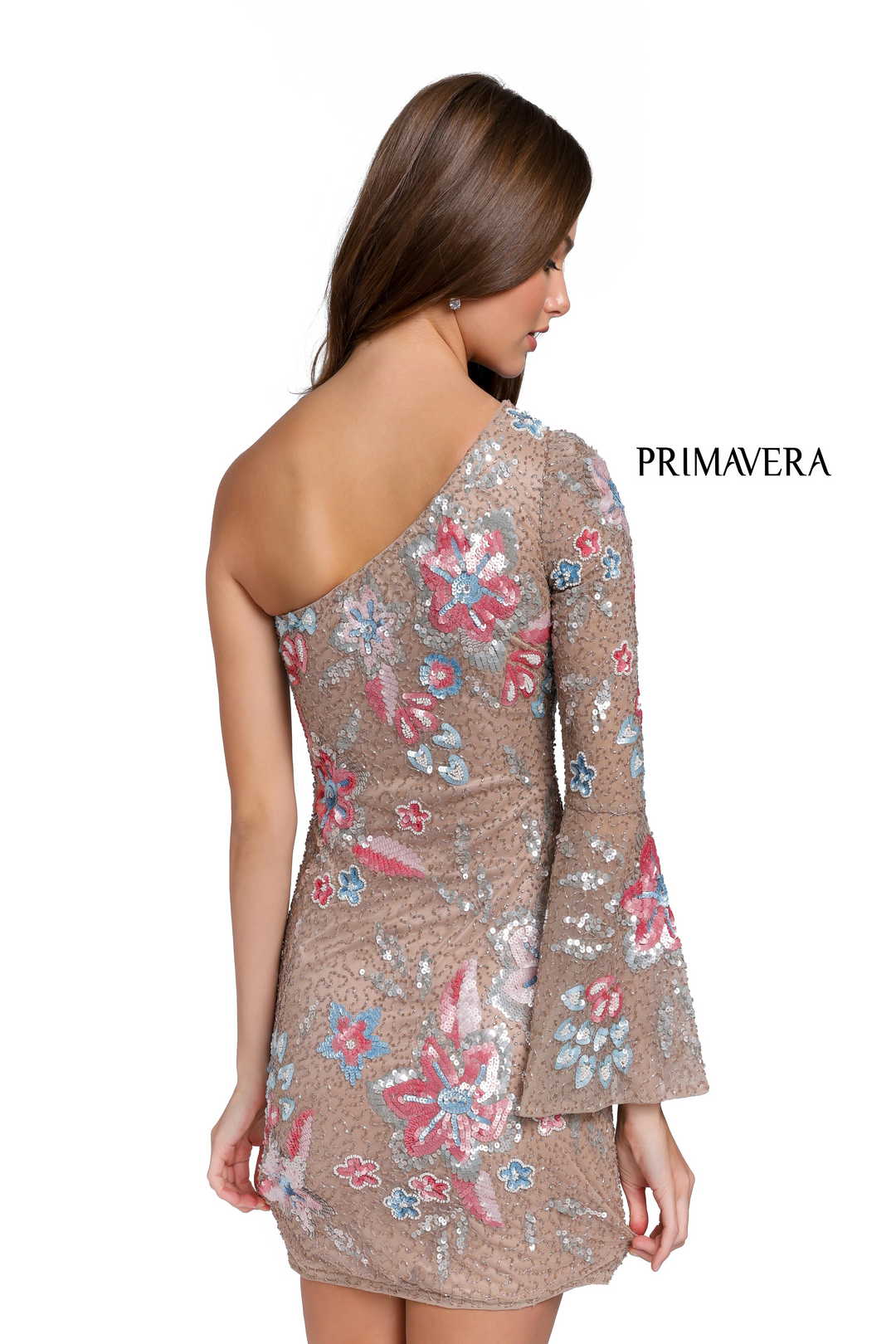 Primavera 3810 Cocktail Dress with Beading and Sequins Mydressline Primavera 3810 Cocktail Dress with Beading and Sequins Mydressline