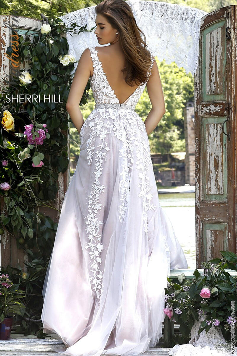 Sherri Hill 11335 Tulle A Line Prom Dress Mydressline