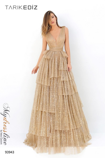 Tarik Ediz Style 99093 Evening Dress Perli main image 1