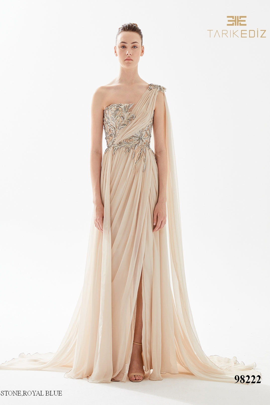 Tarik Ediz 98222 Chiffon A-Line Special Occasion Dress