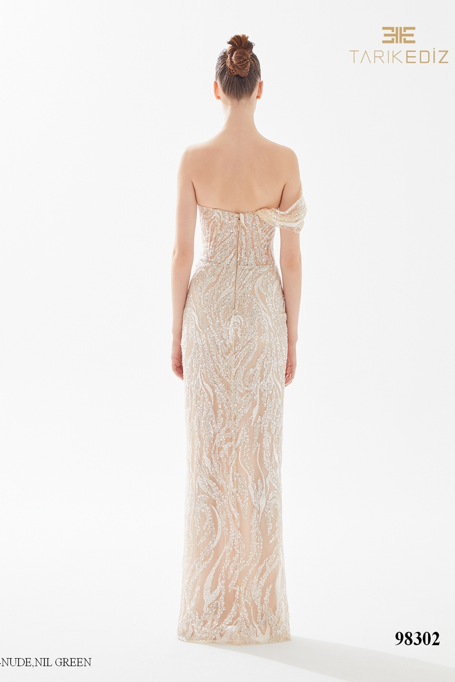 Tarik Ediz Style 98875 Evening Dress Melora