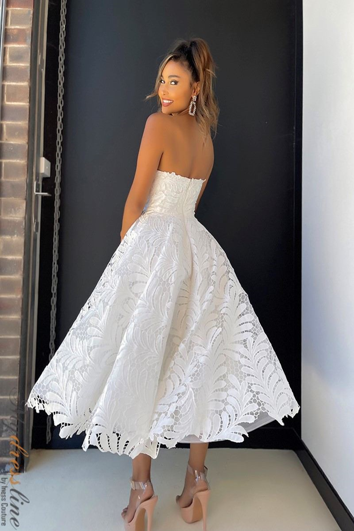 Nicoletta JX5031 Lace Cocktail Dress – Refined Charm – Mydressline